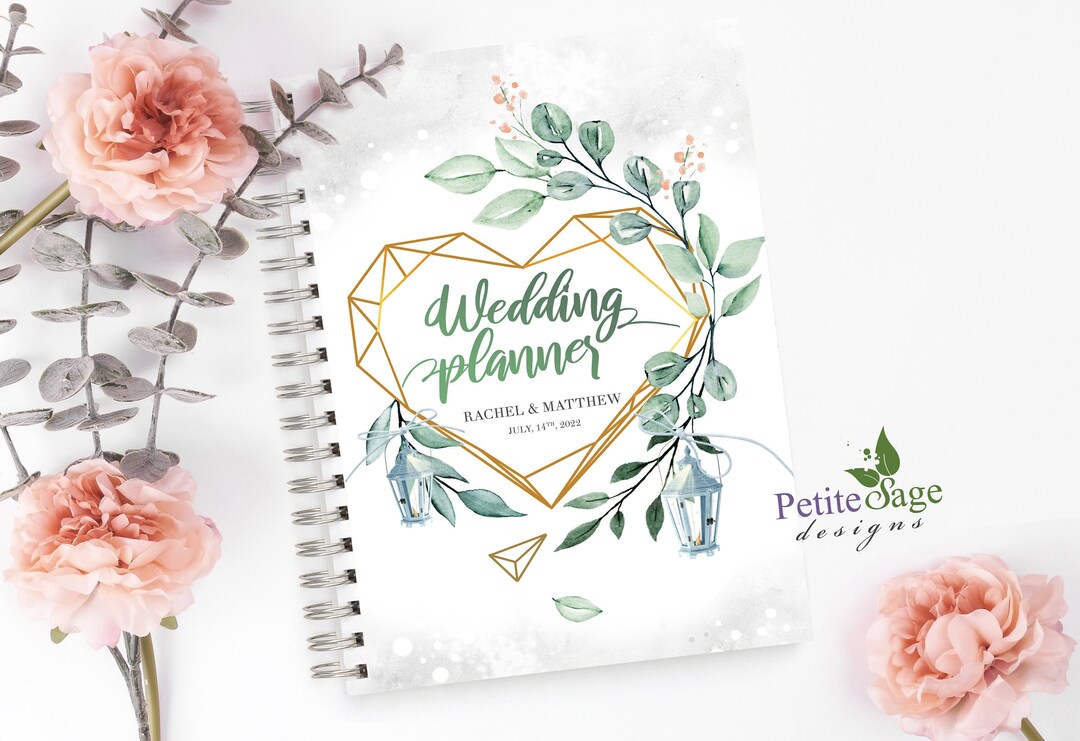 Personalized Wedding Planner Book Printable Wedding - Etsy