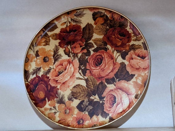 Lovely Floral Shabby Chic Tray