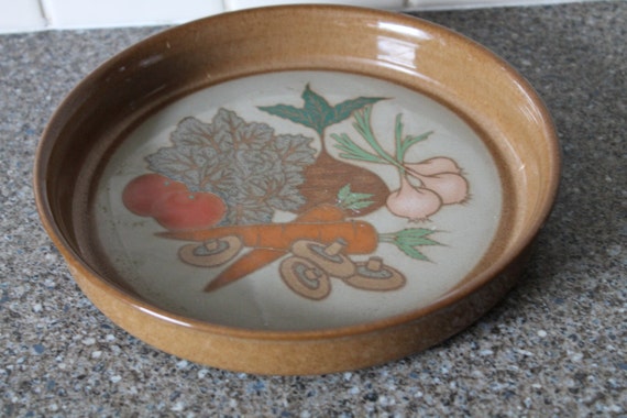 Denby Vintage Kitsch Plate Vegetables