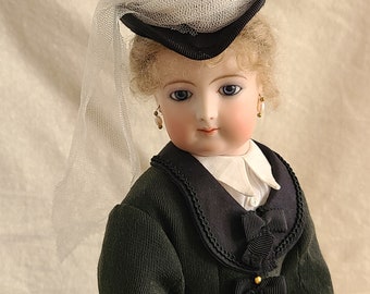 Set of 4 Resin FRENCH FASHION Hat Mold Form 12 Doll 