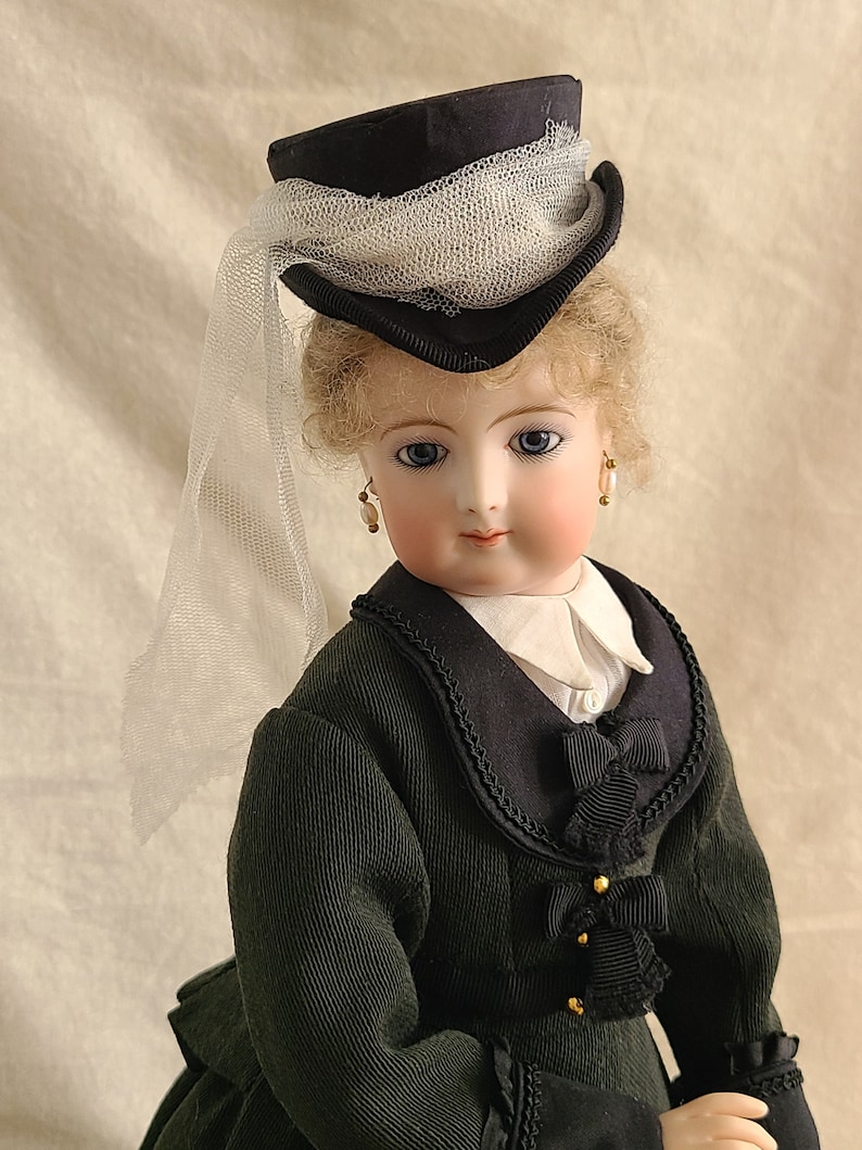 PDF PATTERN Riding Habit 1870 for French Fashion Dolls, 14.5