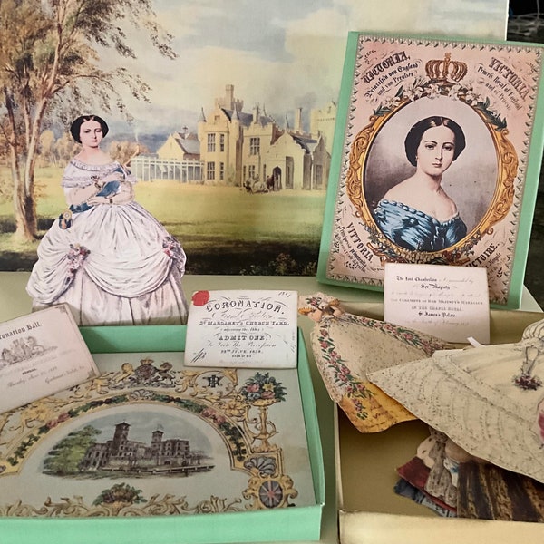 PDF Queen Victoria Boxed Paper Dolls by Kathleen Kaufman-Torres