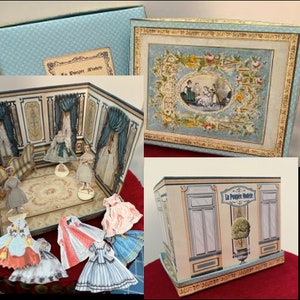 PDF Poupee Modele Pop-Up Salon and Paperdolls by Kathleen Kaufman-Torres