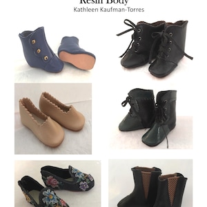 Antique Doll Shoes Etsy