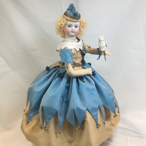PDF PATTERN &quot;Folly&quot; for resin body doll 14-15&quot; antique reproduction