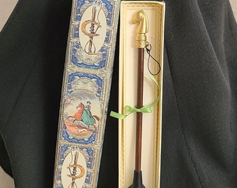 Miniature Riding Crop & Box for dolls by Kathleen Kaufman-Torres antique style