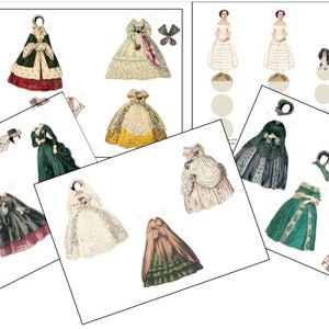 PDF Queen Victoria Boxed Paper Dolls by Kathleen Kaufman-Torres image 5