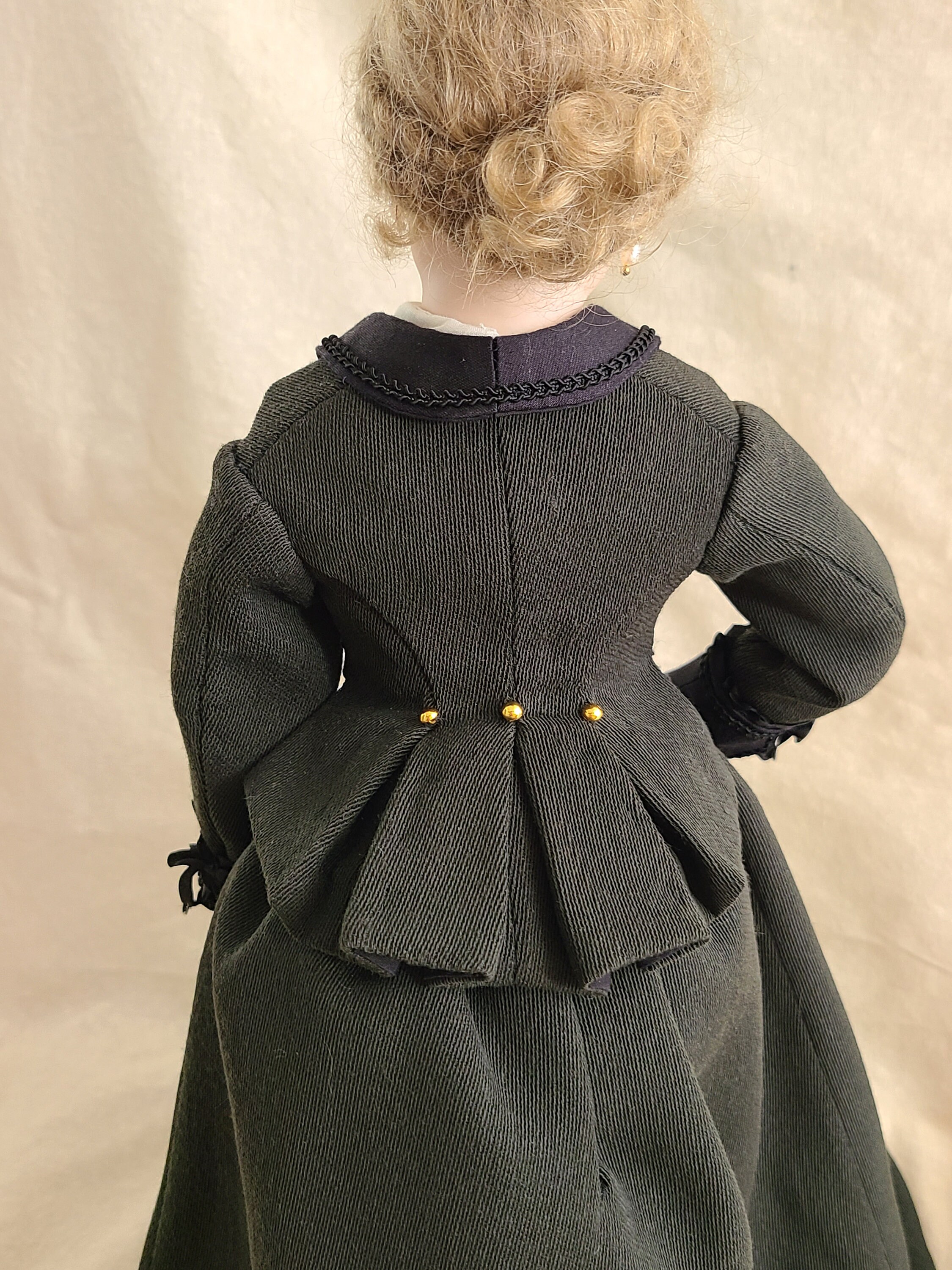PDF PATTERN 1870 Riding Habit for French Fashion Dolls, 14.5