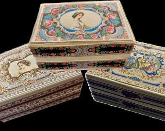 KIT Hinged Accessory Boxes paper craft for 12-18" French Fashion dolls antique reproduction