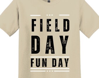 School Field Day Tshirt / Teacher Life Shirt / Happy Field Day / Tshirt or Dtf print School Fun Day Shirt / Gift for Field Day / Teacher Tee