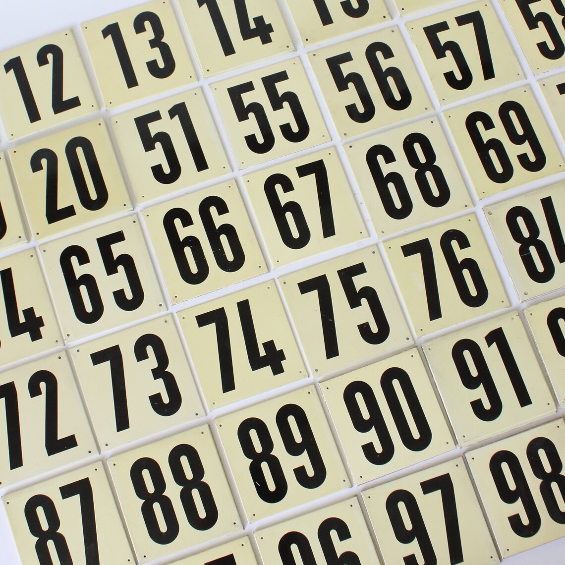 Metal Factory Numbers Decorative Number Etsy UK