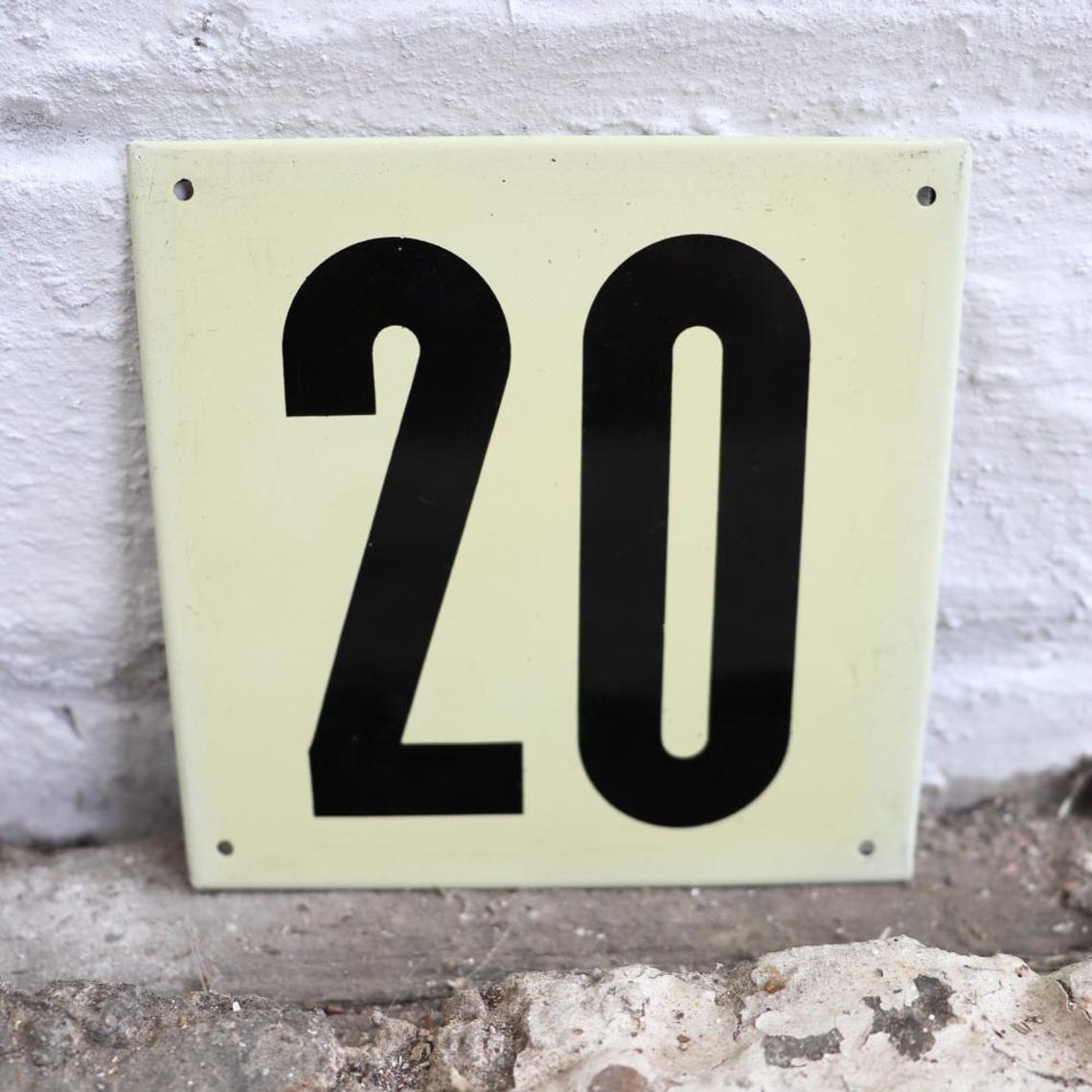 Factory Numbers Sign Metal Factory Numbers - Decorative Number - Etsy UK