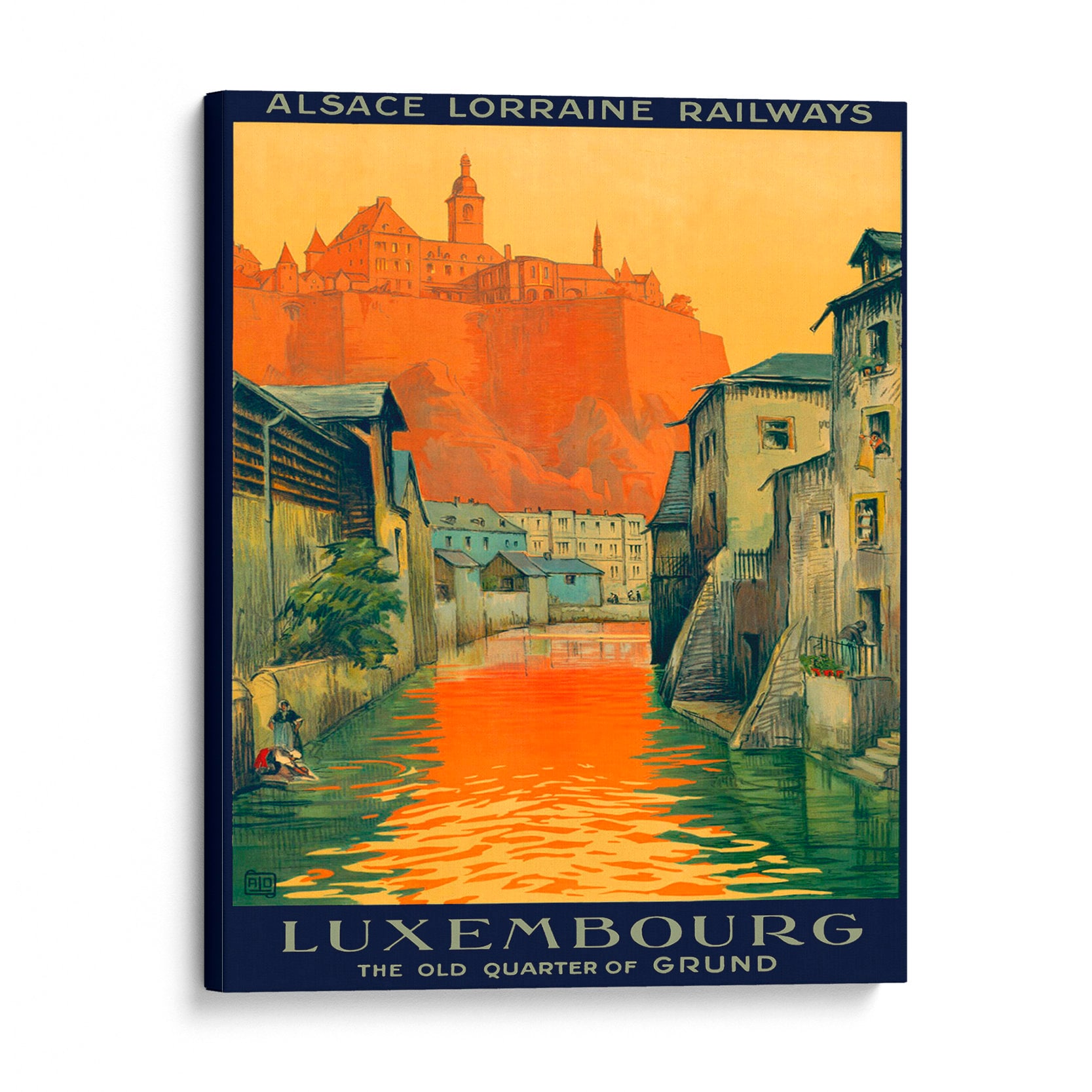 Luxembourg Travel Poster Luxembourg Art Luxembourg Wall Art Etsy