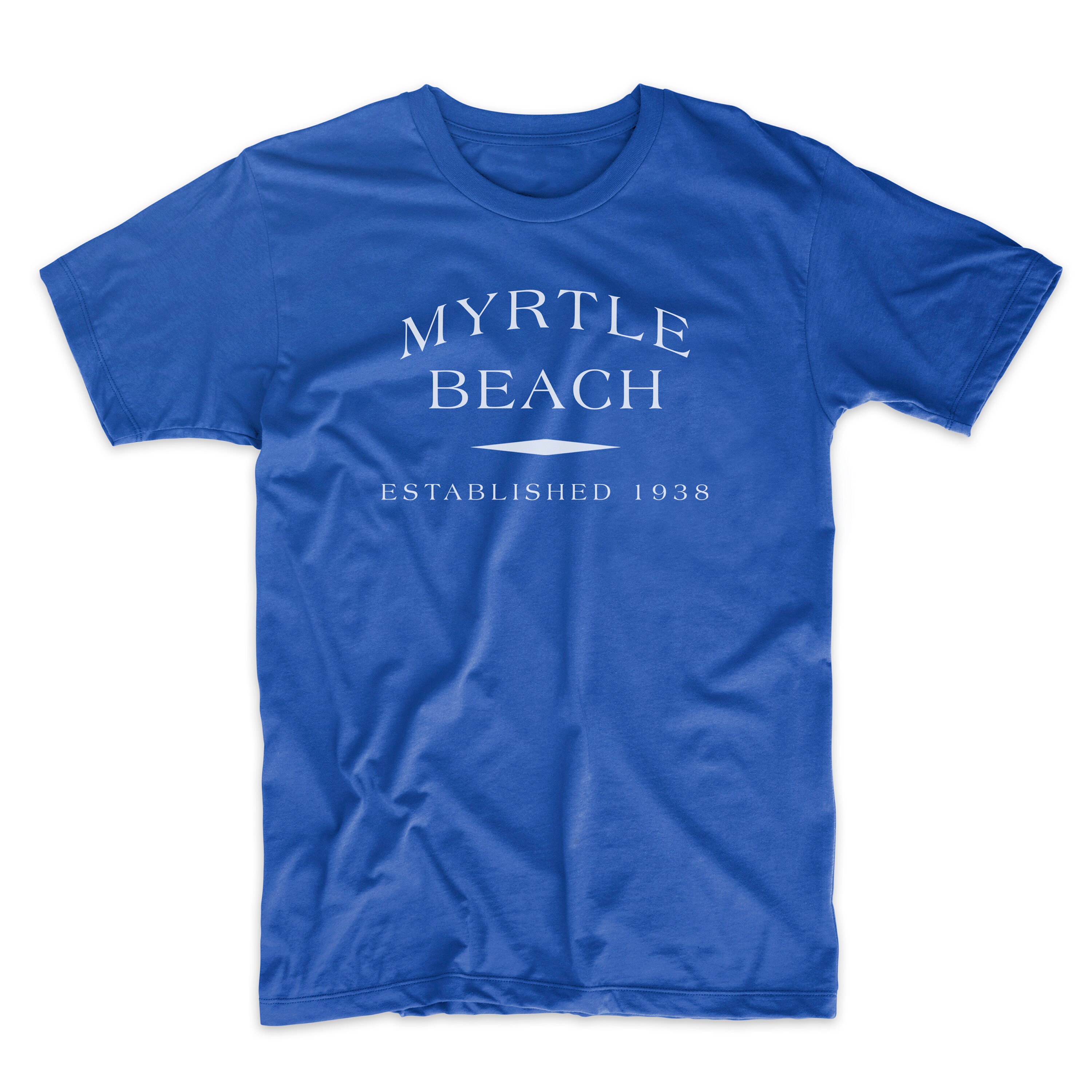 Myrtle Beach T-Shirt Myrtle Beach South Carolina Myrtle | Etsy