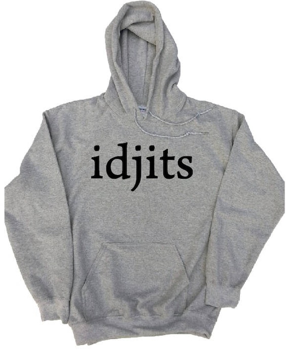 Bobby Singer Idjits Supernatural Hoodie Etsy
