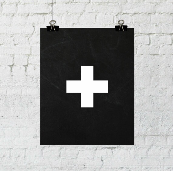 Swiss Cross Print Swiss Cross Wall Art Swiss Cross Art Etsy