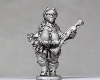 Musket Babe Mallory - 28mm Miniature - Table top - Role Playing