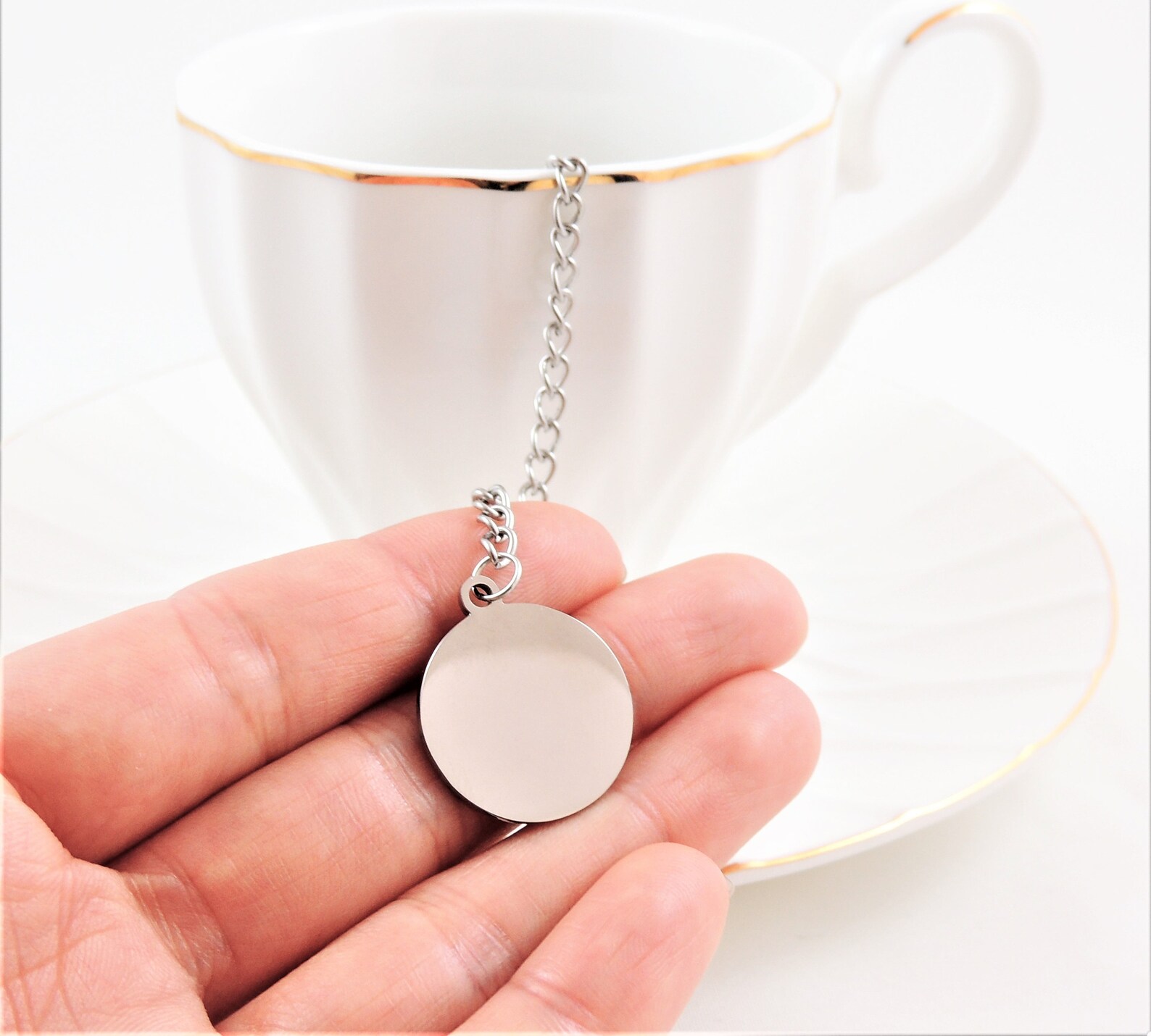 Custom Tea Infuser Personalized Tea Strainer Party Favor Etsy