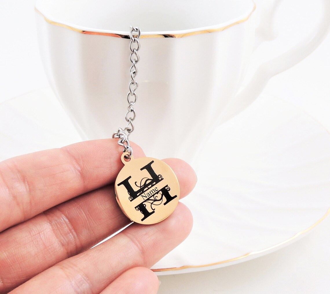 Custom Tea Infuser Personalized Tea Strainer Party Favor Etsy