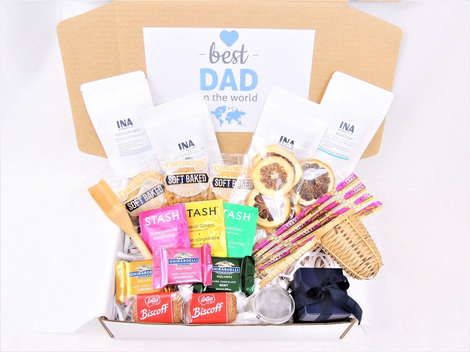 Father's Day Tea Gift Box for Dad Organic Loose Leaf Tea Etsy