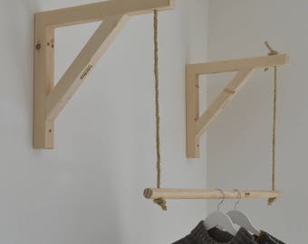 Hanging ,Pair of Shelf Brackets, Shelf Brackets and Ladder, Shelf Brackets and Rail !