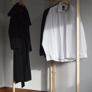 Handmade Double Clothes Rail with Frame Shape!