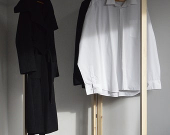 Handmade Double Clothes Rail with Frame Shape!