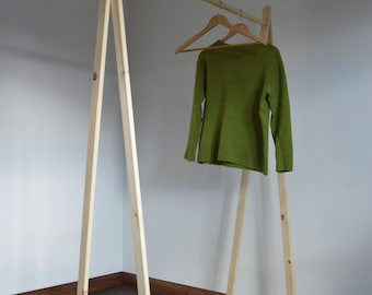 Handmade, Natural Wood, Clothes Rack, Clothes Rail!