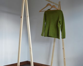 Handmade, Natural Wood, Clothes Rack, Clothes Rail!