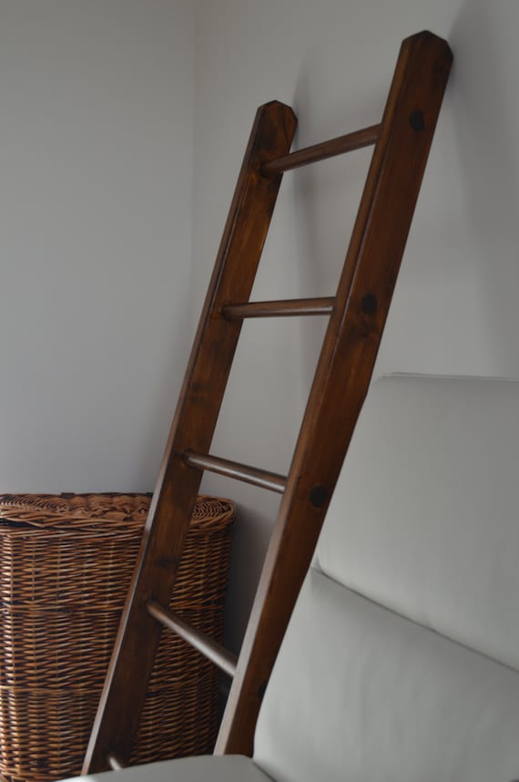 Small Multi Purpose, Home Decorative Wooden Ladder. Vintage