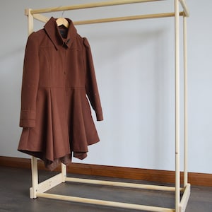 Handmade Wooden Clothes Rack, Clothes Rail