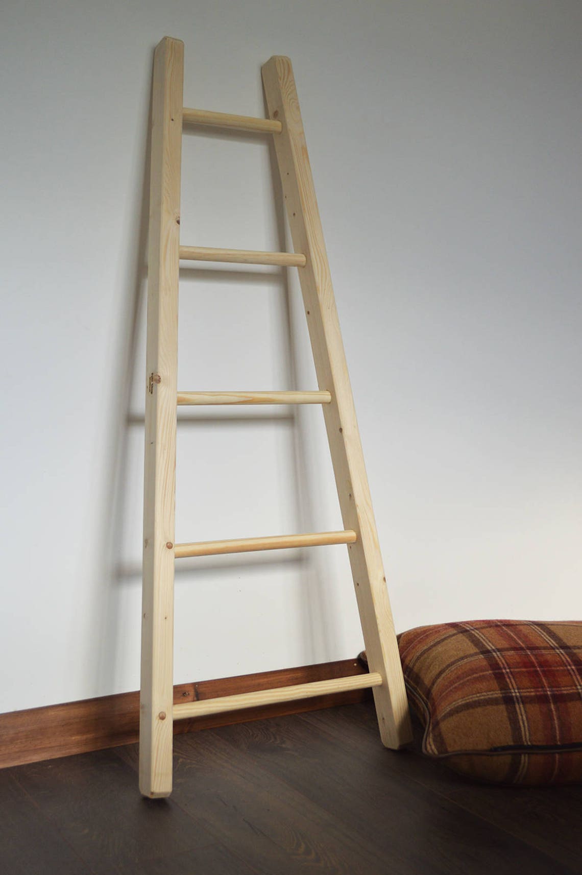 Home Decorative Wooden Ladder 130 Cm in Height A Shape Etsy