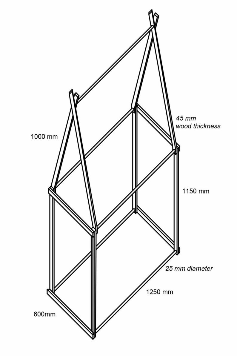Handmade Clothes Rail Clothes Rackperfect for Etsy