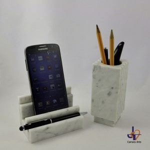 Desk Set Bernini duo Organizer. Best gift idea for business gift. image 4