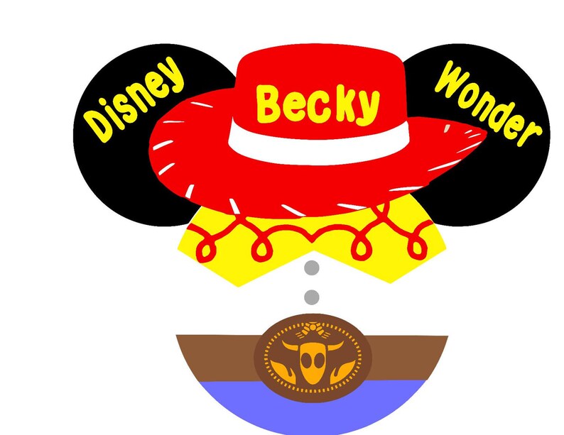 Toy Story Jesse Woody Disney Etsy