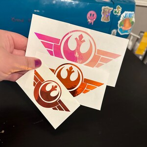 Star Wars Vinyl Decals High Quality Permanent Vinyl Gift for Star Wars ...