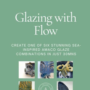 Amaco Glaze Recipes Ebook, Sea-Inspired Pottery Glazing (PDF Ebook) image 1