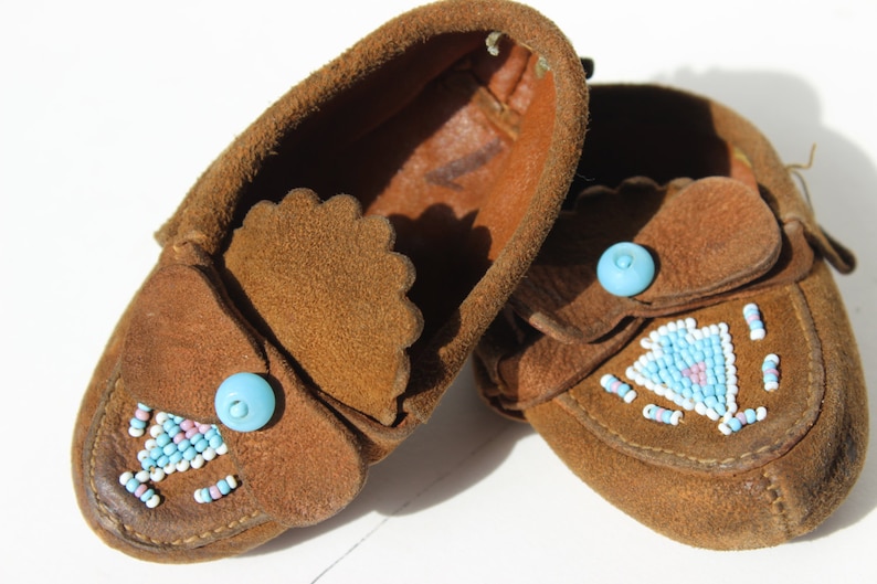 moccasins turquoise