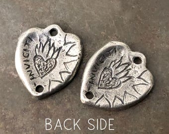 Craftdady, ciondoli a forma di motivo geometrico, ciondoli a forma di cuore, quadrato, a goccia, a forma di luna e stella, esagonale, per orecchini, collane, fai da te, creazione di gioielli