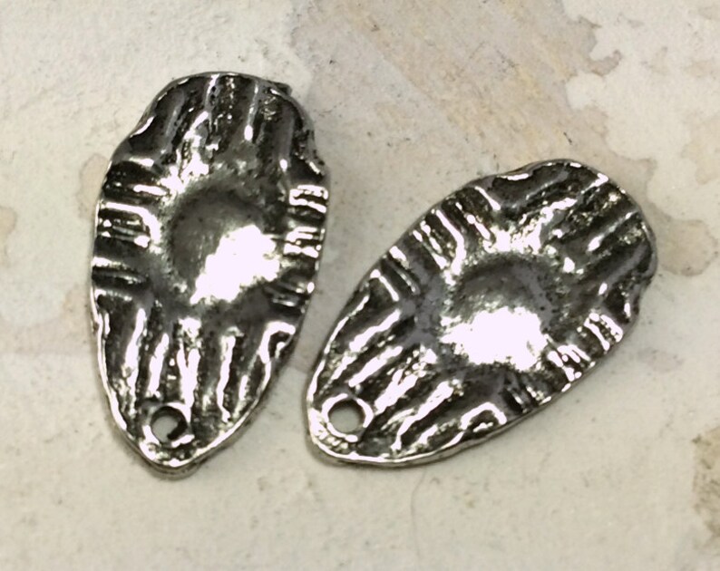 Zia Sun Charms - 235CP Artisan Handmade Jewelry Earring Charms Handcrafted Pewter 20mm Necklace Charms