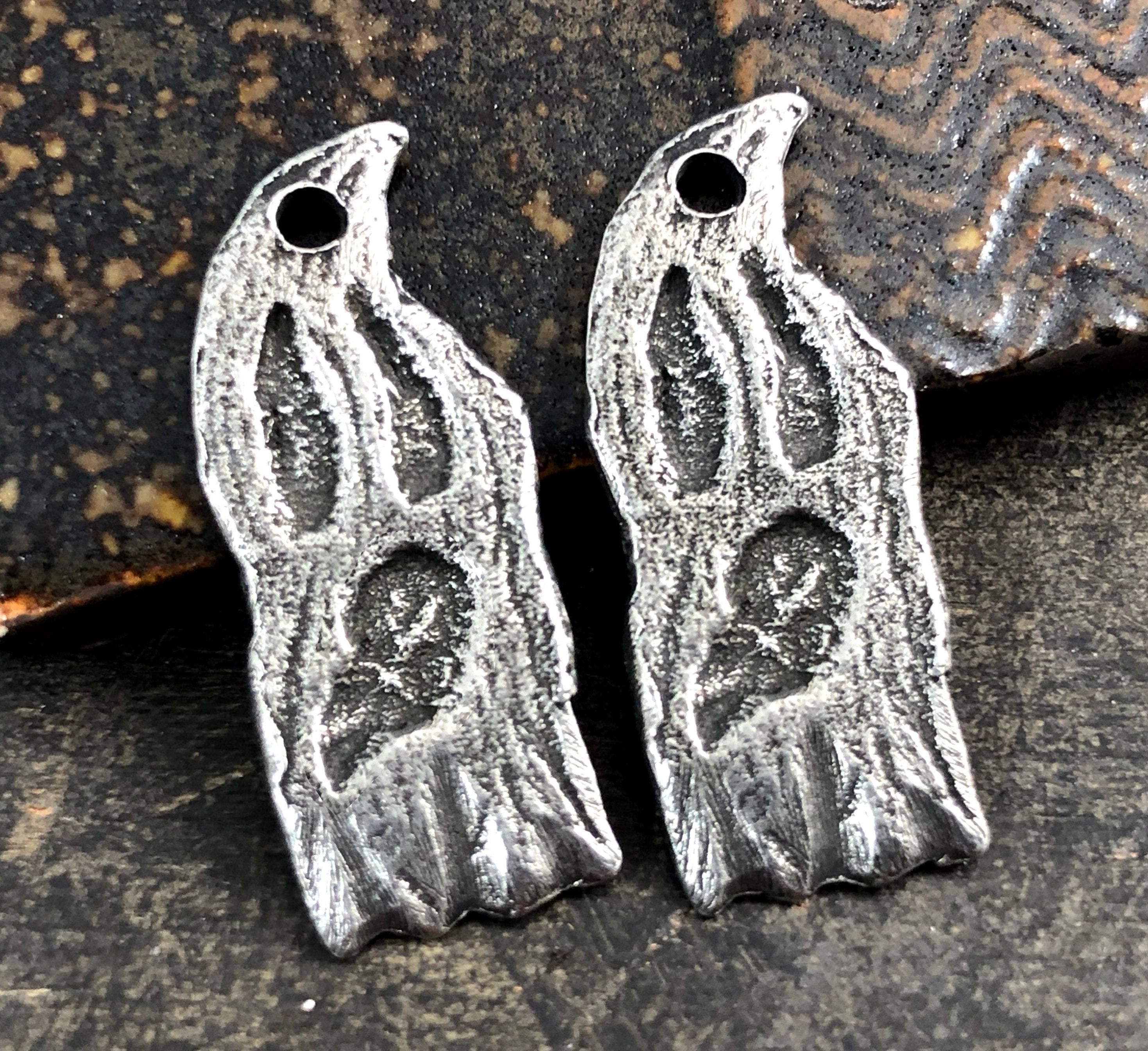 GraceAngie Lot De 100 Breloques D'Halloween En Forme De Squelette En Bronze Argenté Tibétain Pour Fabrication De Bijoux