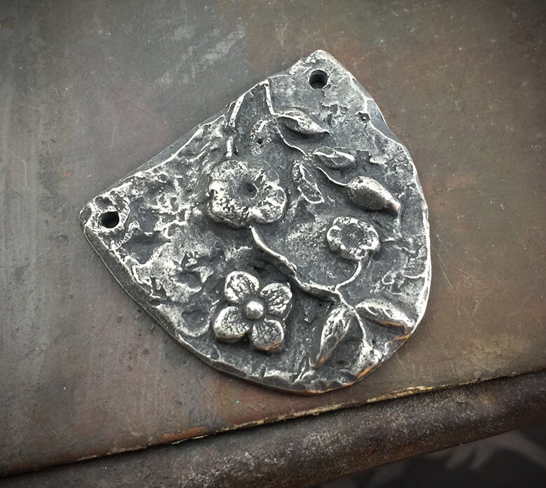 Flower Pendant, Handcrafted, Jewelry Making, Necklace Pendant, Jewell…