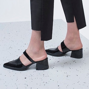 Office sale black mules