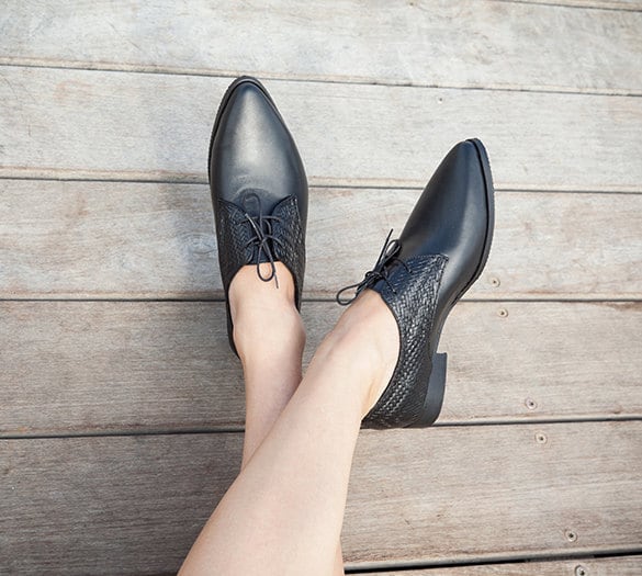 Black Oxford Shoes Oxford Shoes Women 