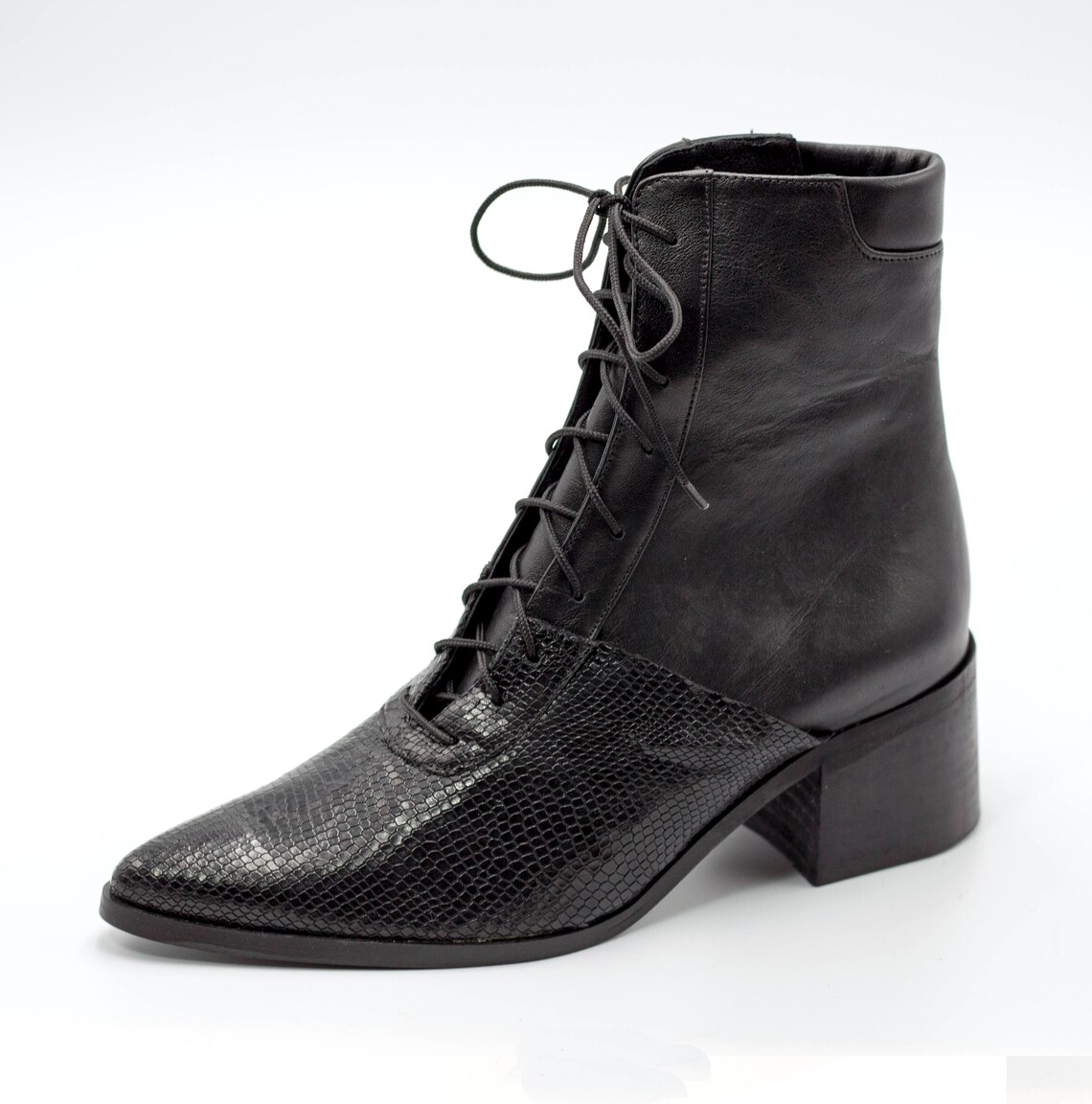 womens lace ankle boots uk