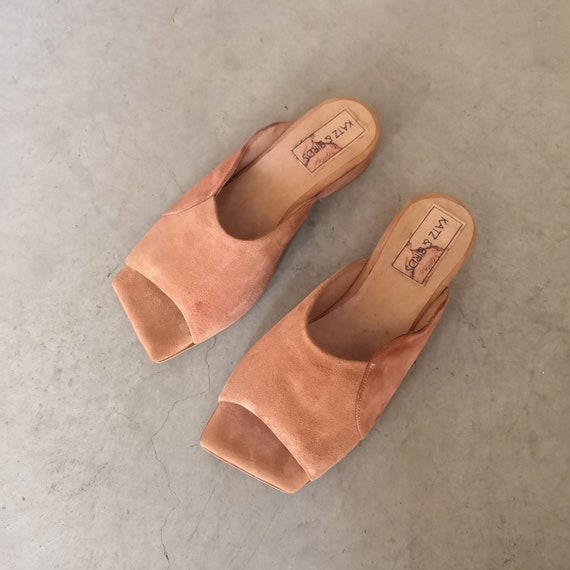 Ladies Womens Flat Summer Slip On Mule Designer Monogram Sliders Sandals  Shoes