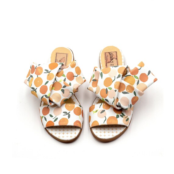 designer slip on sandals