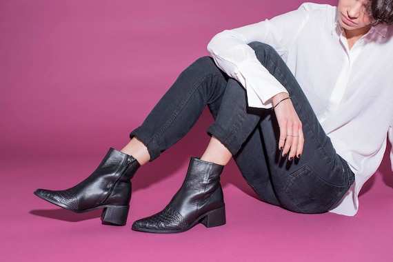 black booties canada