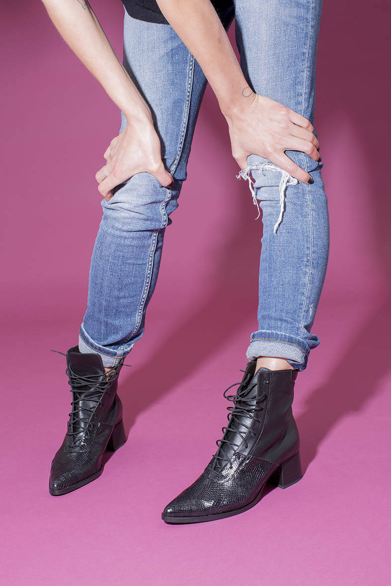 Ankle Boots for Women Black Booties 