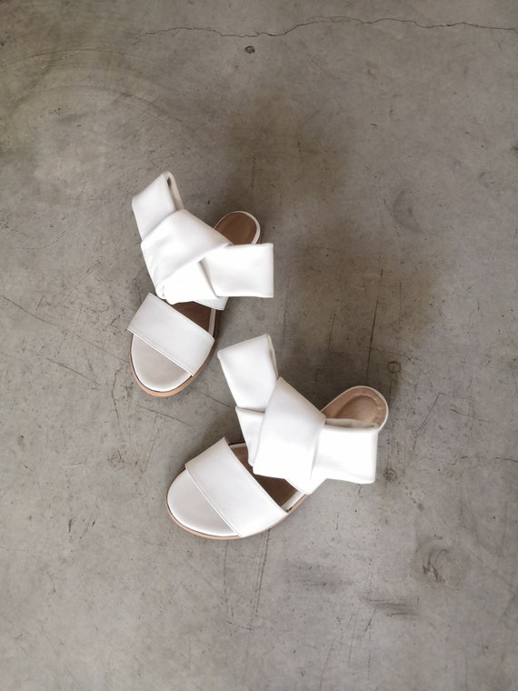 White Designer Sandals for Women